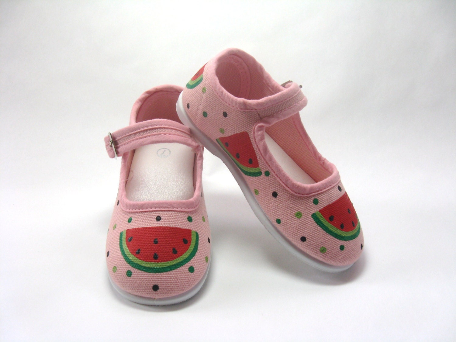 Watermelon Shoes Pink Mary Jane's Watermelon Birthday