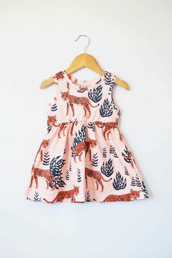 toddler girl safari dress