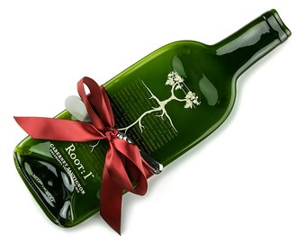 Root:1 Cabernet Sauvigon Melted Wine Bottle Cheese Tray