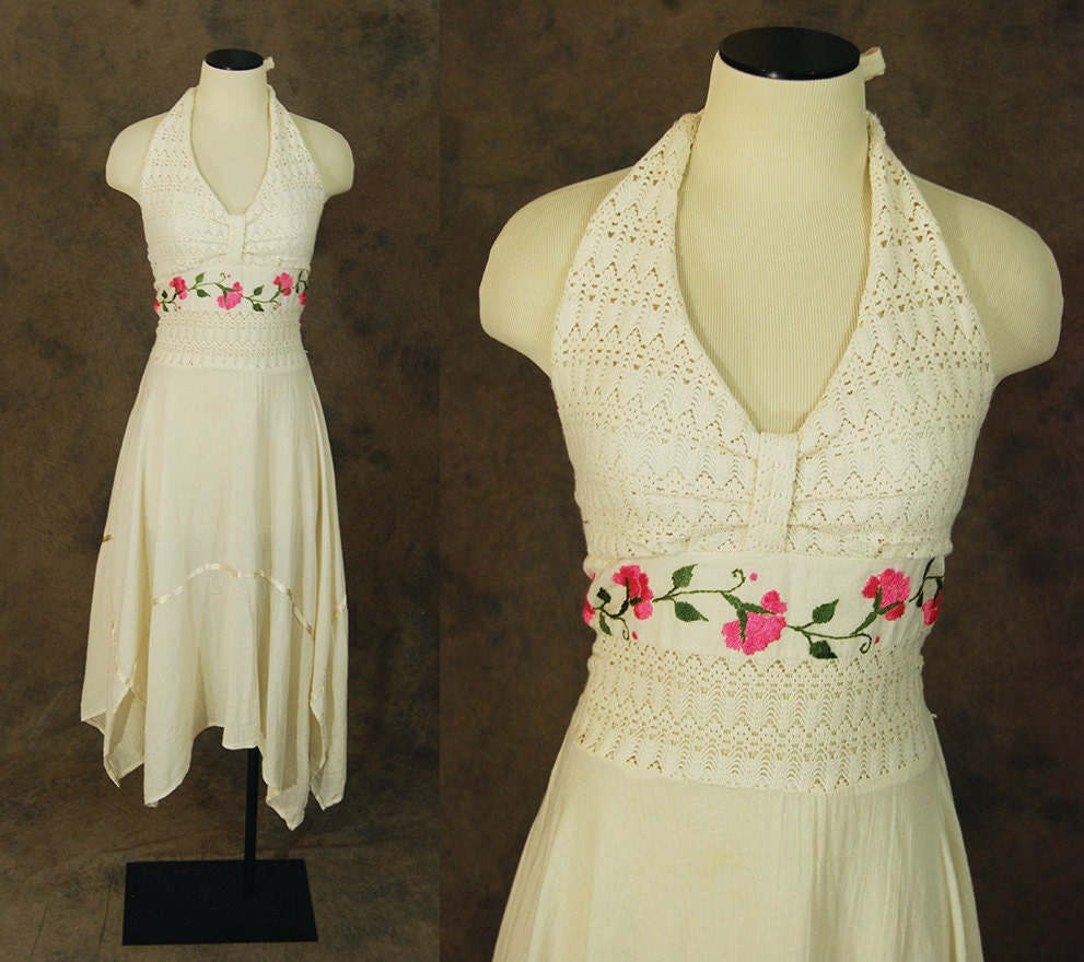 halter mexican dress