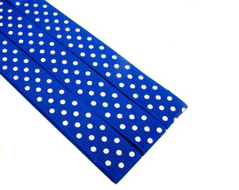 Pattern Magnet - Chart Keeper Magnetic Bookmark - Knitting Crochet Supplies Tools - Set of 3 - Polka Dots (dark blue)