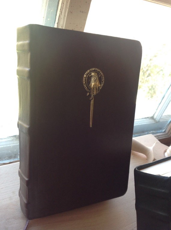 Made to Order A Game of Thrones Hand Bound Leather by brebird