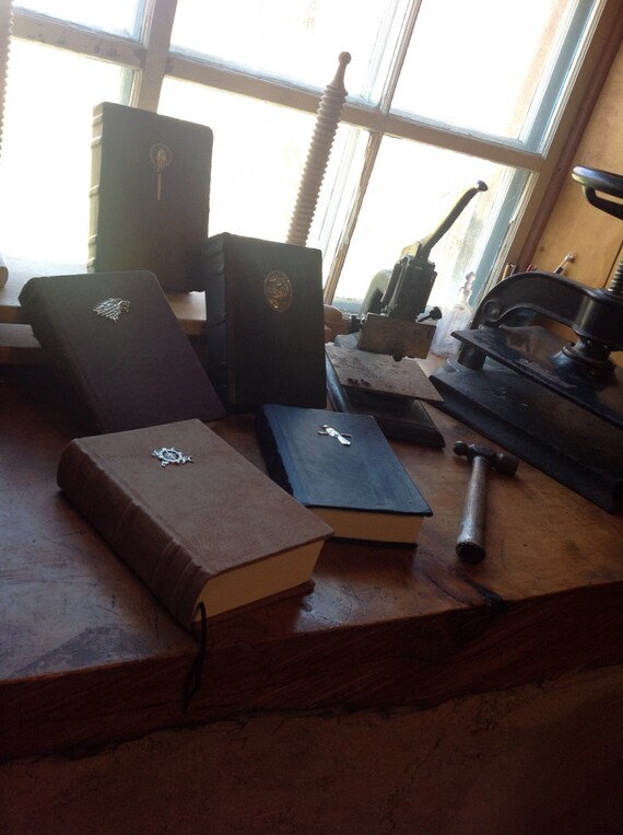 Made to Order Custom Leather Hand Bound Game of Thrones Song
