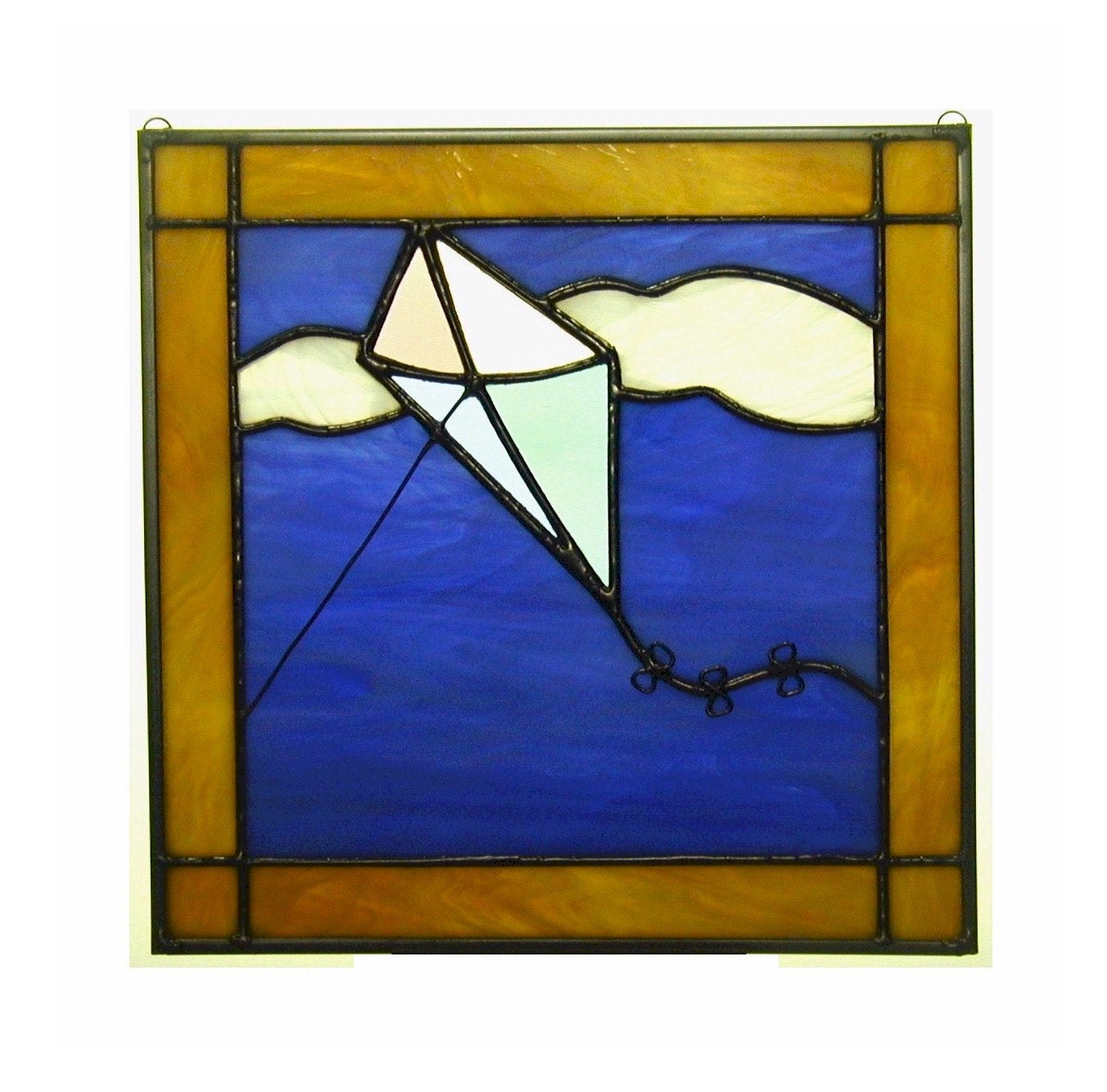 March 12 X 12 Stained Glass Kite Quilt Block
