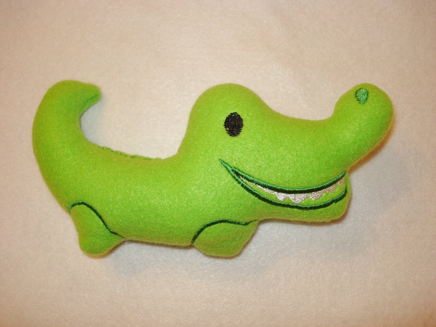 alligator squeaky toy