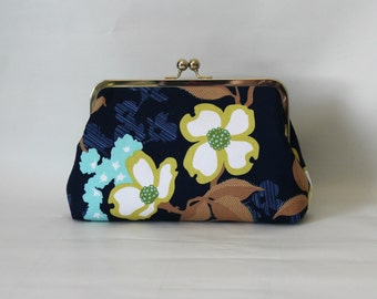Floral Clutch - Bridesmaids Clutch - Wedding Clutch Purse - Bridesmaid Gifts - Nancy Clutch