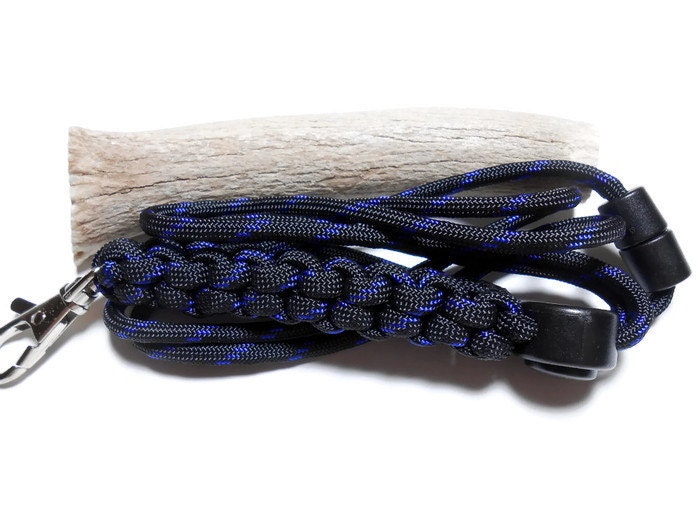 Paracord Lanyard Id Badge Holder Police Id by PinkCloudsAndAngels