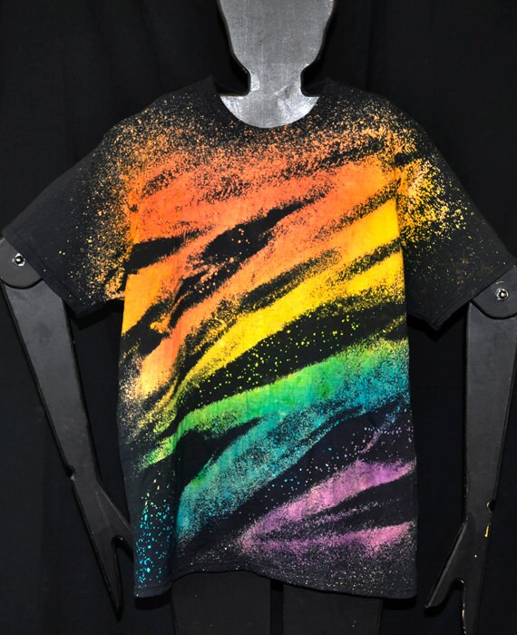 Tie Dye Shirt Mens Galaxy Design T shirt by carolsuedesigns