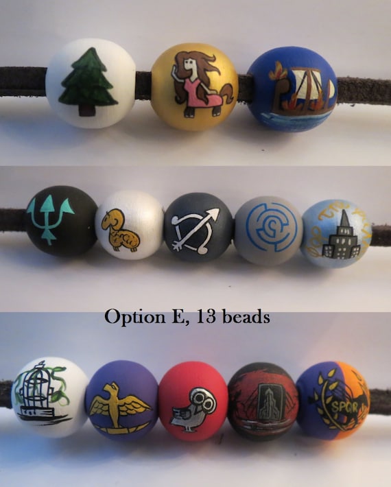 Percy Jackson camp half blood beads only all versions