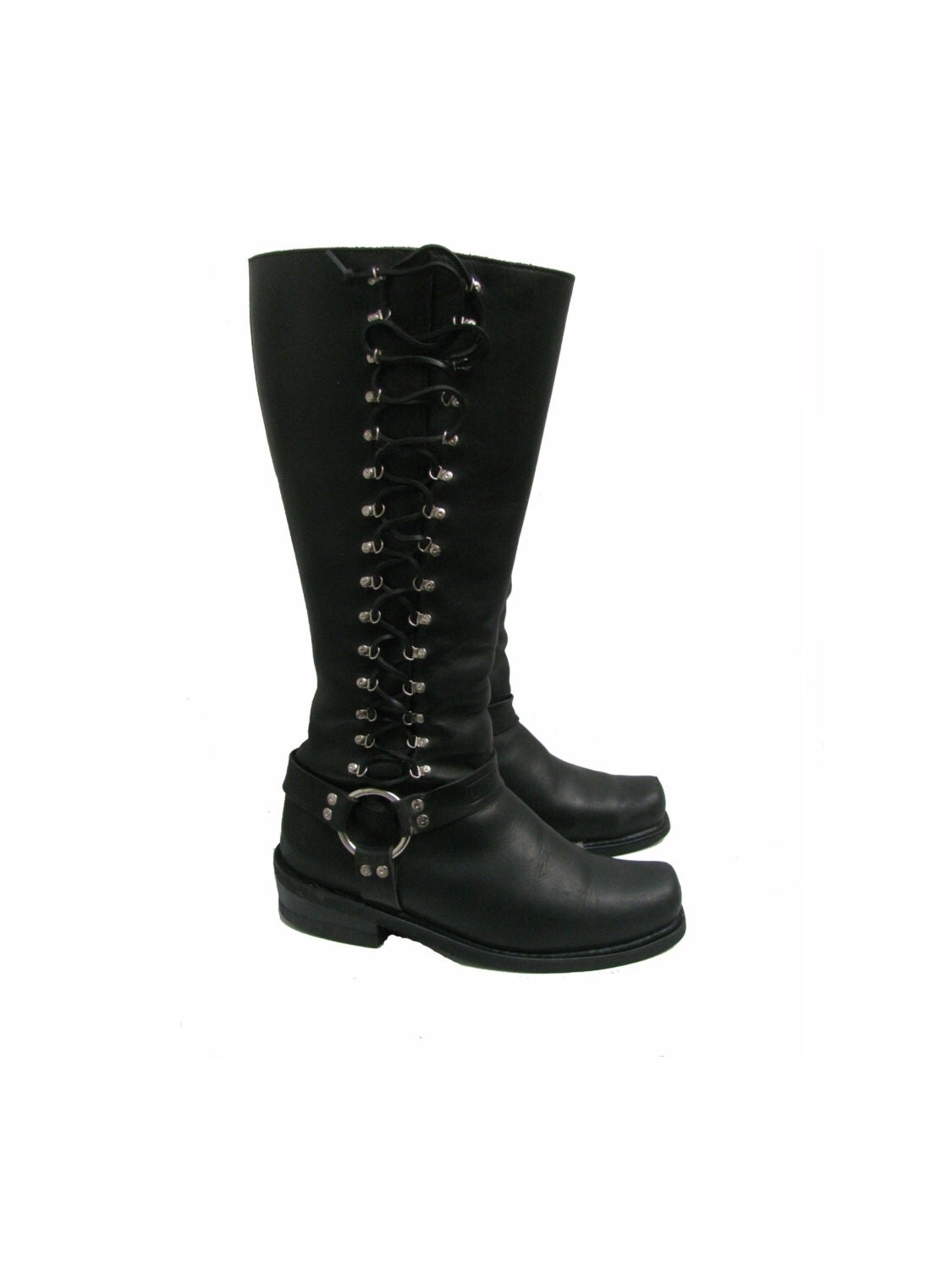 harley davidson knee high womens boots