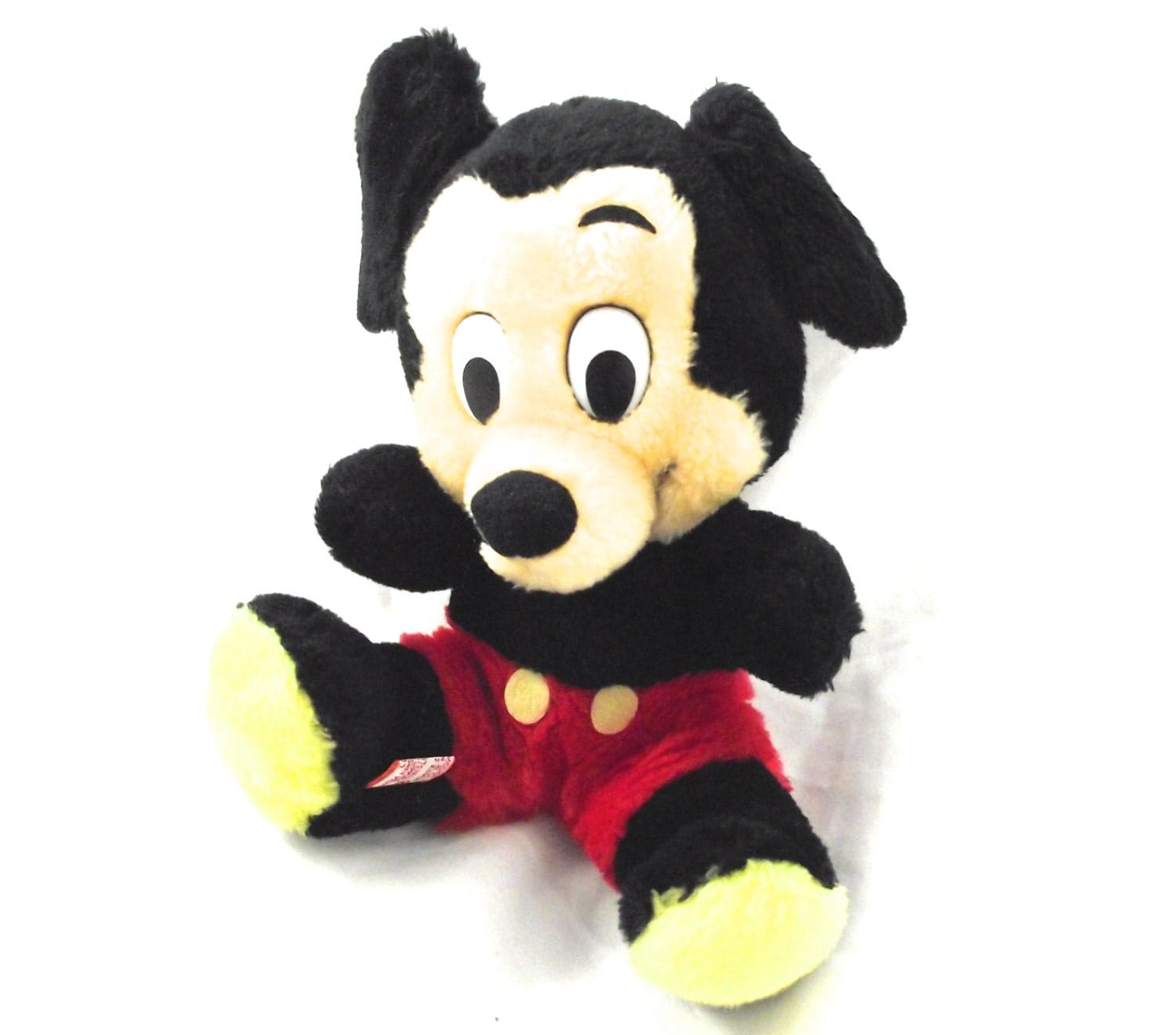 mickey mouse vintage stuffed animal