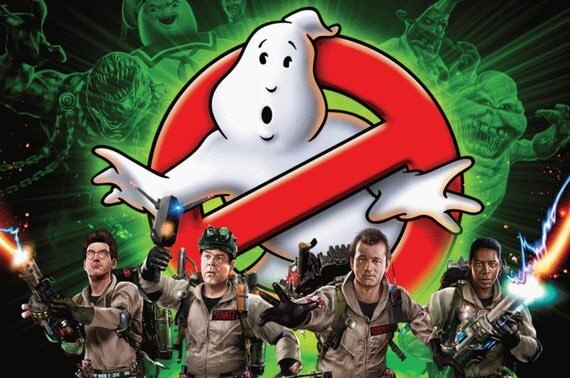 Edible Image Ghostbusters Cookie Cupcake Topper