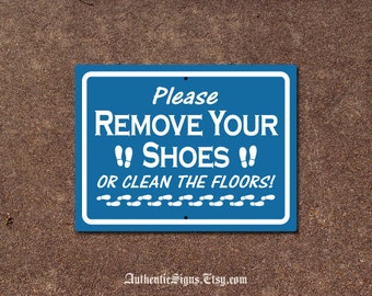 Items similar to Take Off Your Shoes Or Clean My Carpet Wooden Sign on Etsy