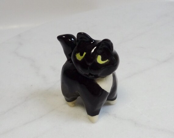 tuxedo cat figurines