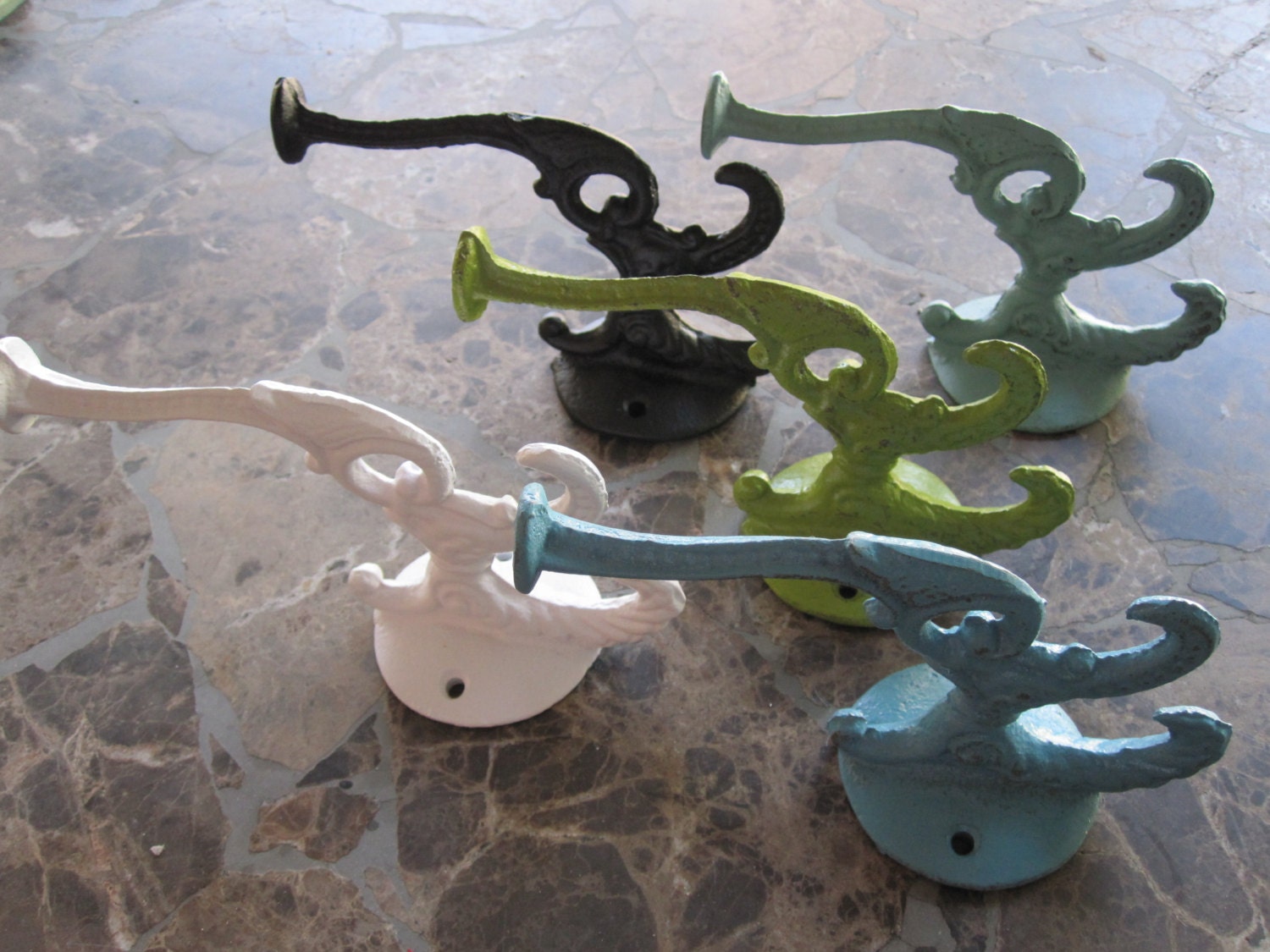 Hook/ Wall Decor hook/ cottage chic wall hook by DaintyDamselfli