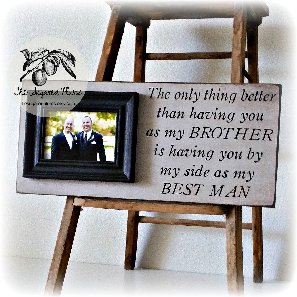 Best Man Gift Groomsman Groomsmen Brother Wedding Gift