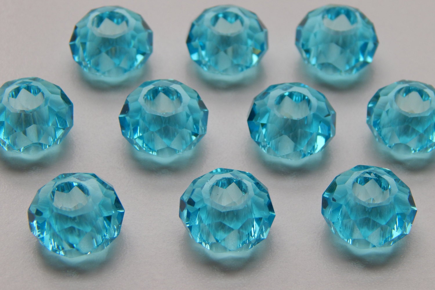 die 9mm days how to to craft 7 Pieces 10 European Beads Glass 14mm Hole Round of Large