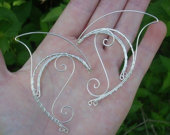 Elven Ear Cuffs. Silver Ear Cuffs. Fairy Ear Cuffs. Silver Elven Ear Cuffs. Elf Ear Cuffs. Elven Ear Wraps. Fairy Ear Wraps. Fairy Ears.