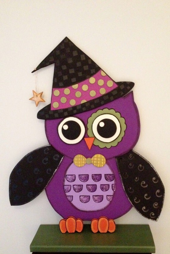 Items similar to Wood Craft Pattern quot Little Hooter quot 27 quot Tall on Etsy