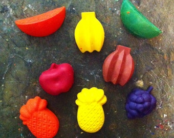 Fruit crayons