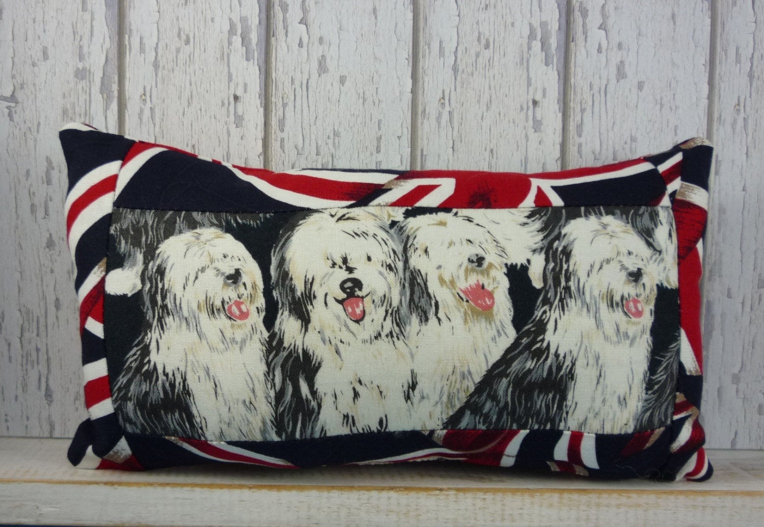 old english sheepdog pillow