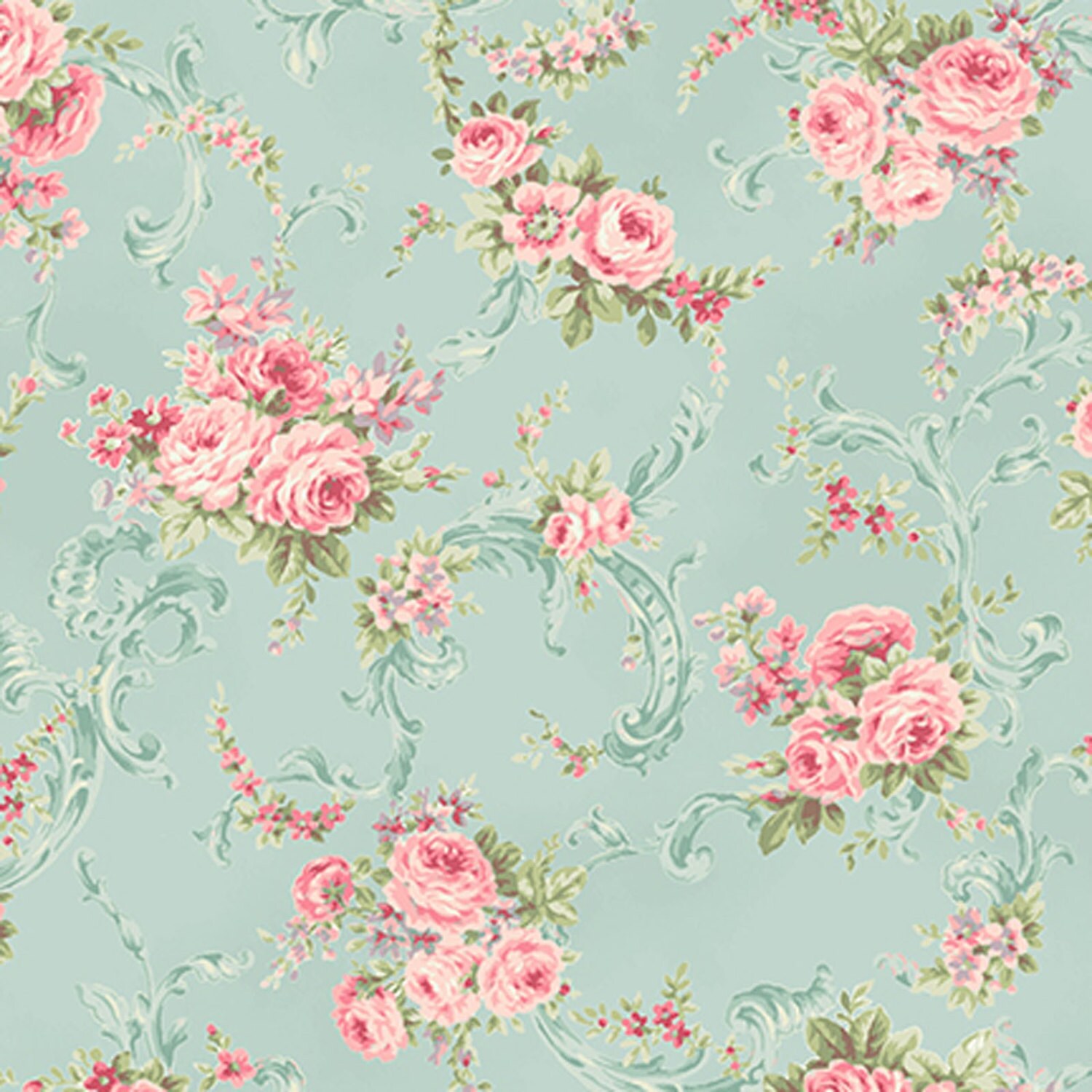 ROSE FOR YOU 2220 16c Quilt Gate Fabrics Made in Japan