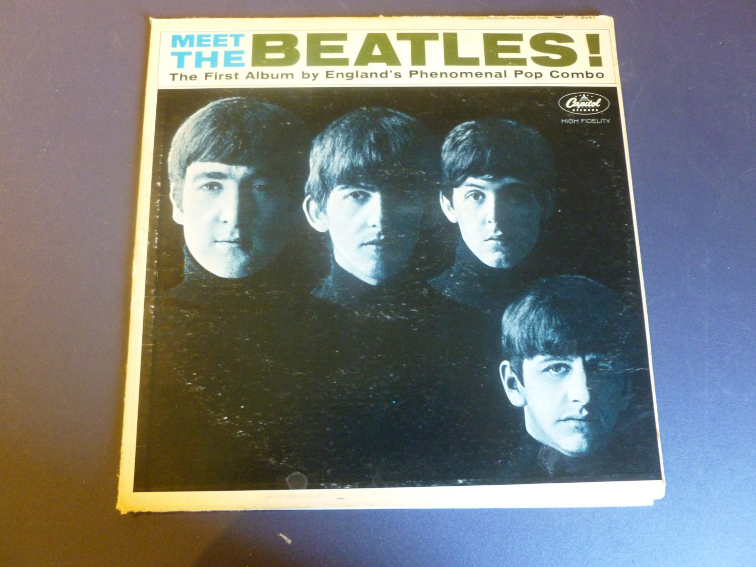 Vintage Meet The Beatles THE FIRST ALBUM Capital by mdgiftart