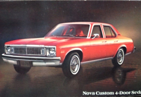 1978 Nova Custom 4 Door Sedan PC