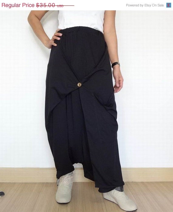 SUMMER SALE 25%OFF Gaucho Ninja Skirt Pant by thaisaket on Etsy