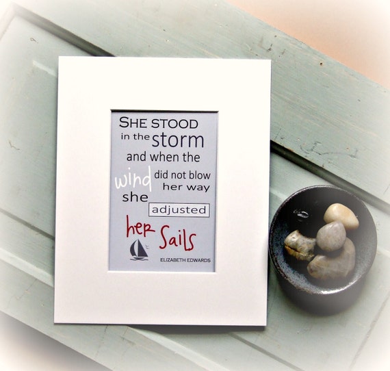 She Stood In The StormElizabeth Edwards by MulberryCreek on Etsy