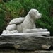 labrador angel statue