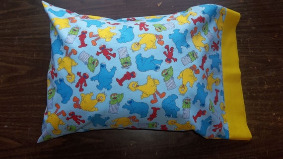 sesame street pillowcase