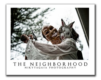 The Neighborhood Horror Dark Art Still Print - NikytaGaia Photography