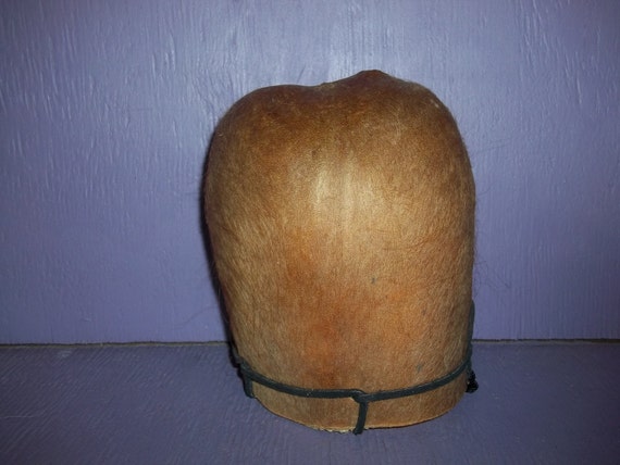 1 Bull Scrotum Bag real animal fur nut sack part by boomer2563