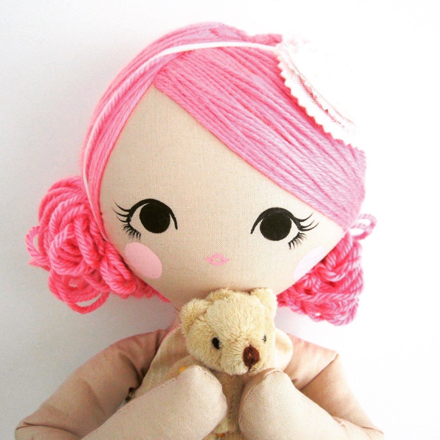 Mend Custom Order Rag Doll by MendbyRubyGrace on Etsy