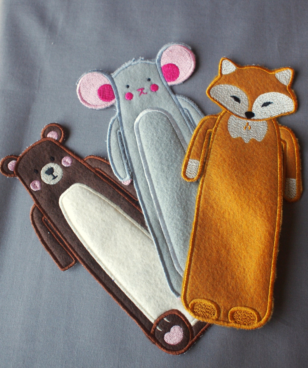 Bookmark Bear Felt Book Mark Kids and Book Lovers
