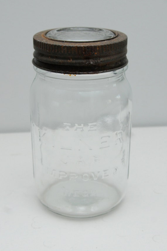 Small 1lb Vintage Kilner Jar