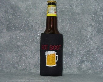 Beer Bottle Holder, Got Beer, Slim Can Cozy