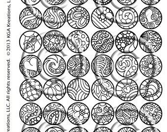 zentangle circles