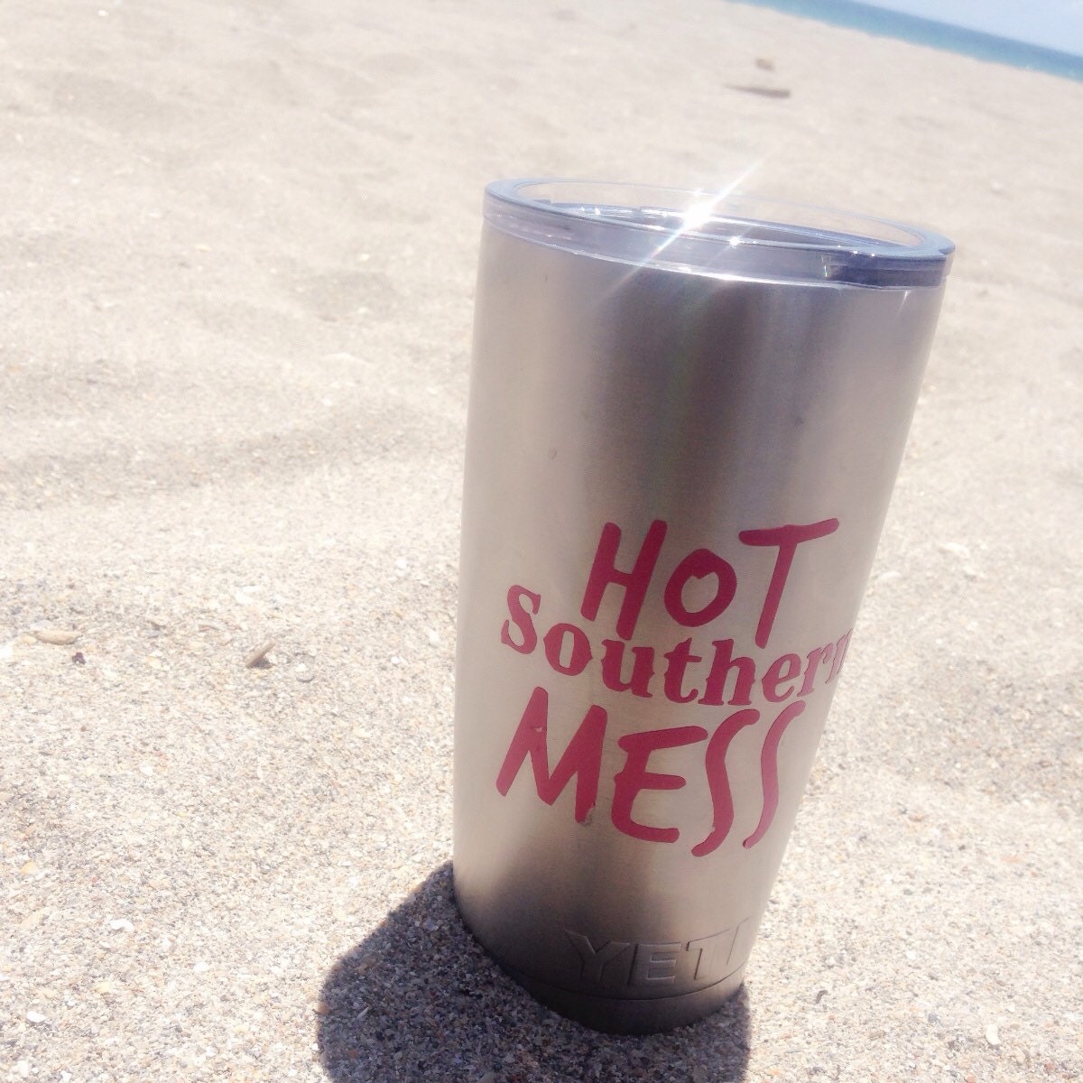 Hot Southern Mess Vinyl Decal for Yeti Cup Vinyl Lettering