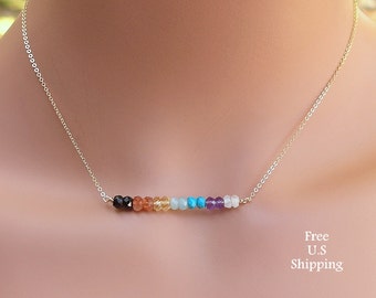 chakras balance ecklace