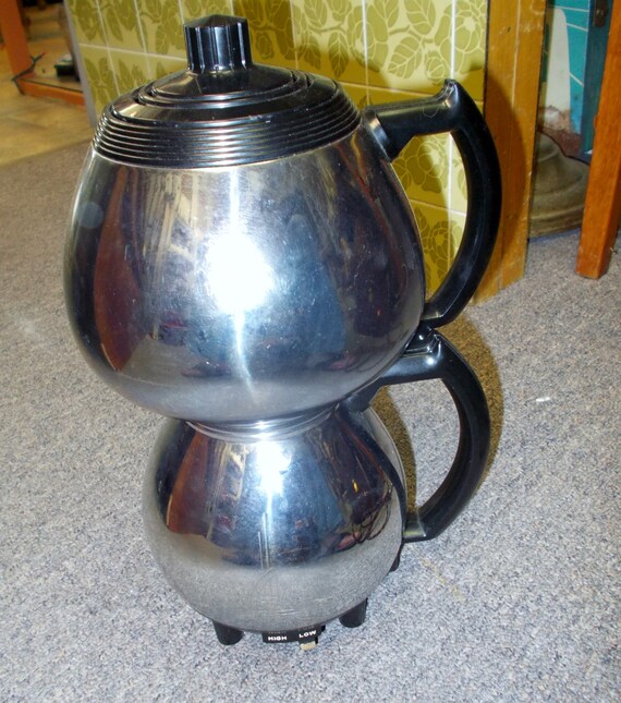 Sunbeam Vacuum Coffee Pot Electric Coffee Maker Double Bubble