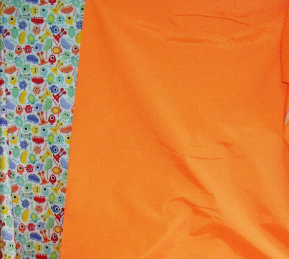 Babyville PUL Waterproof Fabric Tangerine Orange Solid