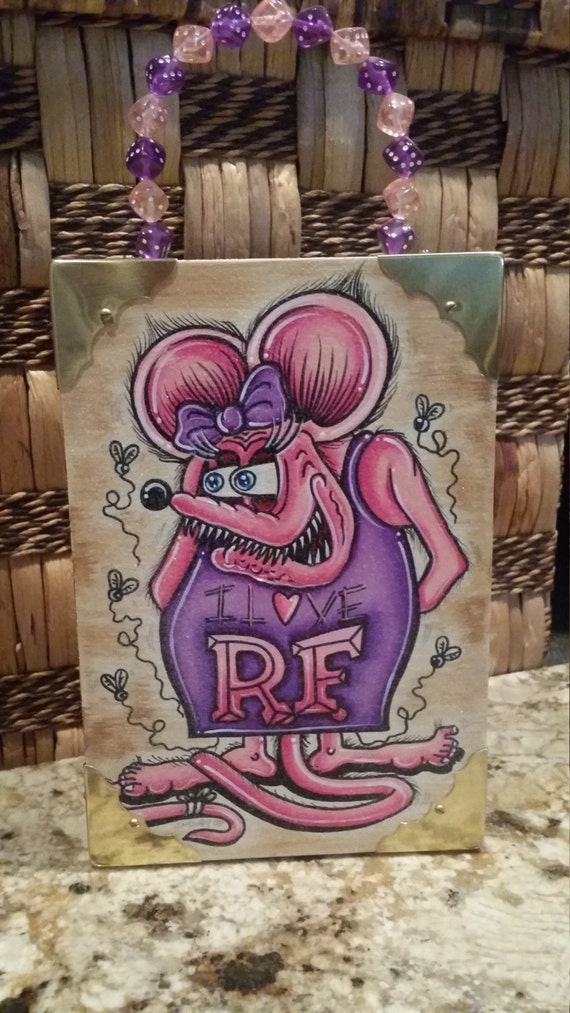 ratfink viva vegas rat fink tattoo cigar box purse acrylic ratfink viva vegas rat fink tattoo cigar box purse acrylic