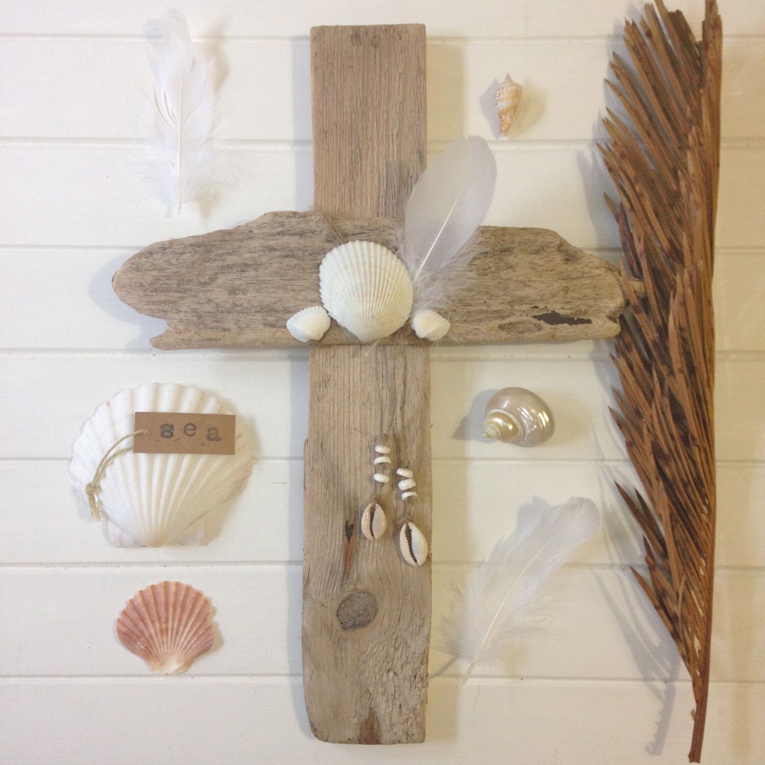 driftwood cross beach decor driftwood decor by