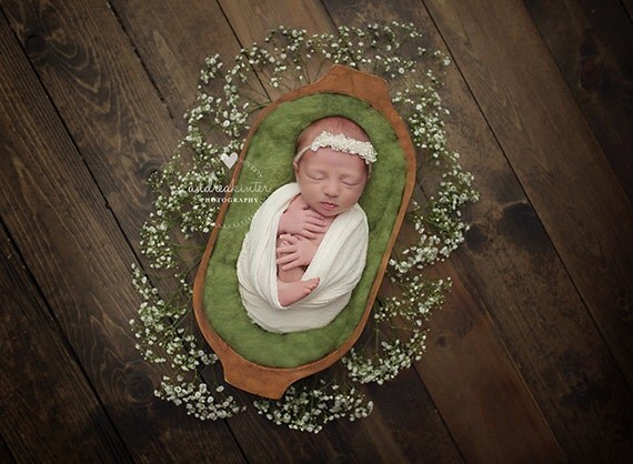 Trench Bowl Prop Newborn Photo Prop Basket Prop Photography