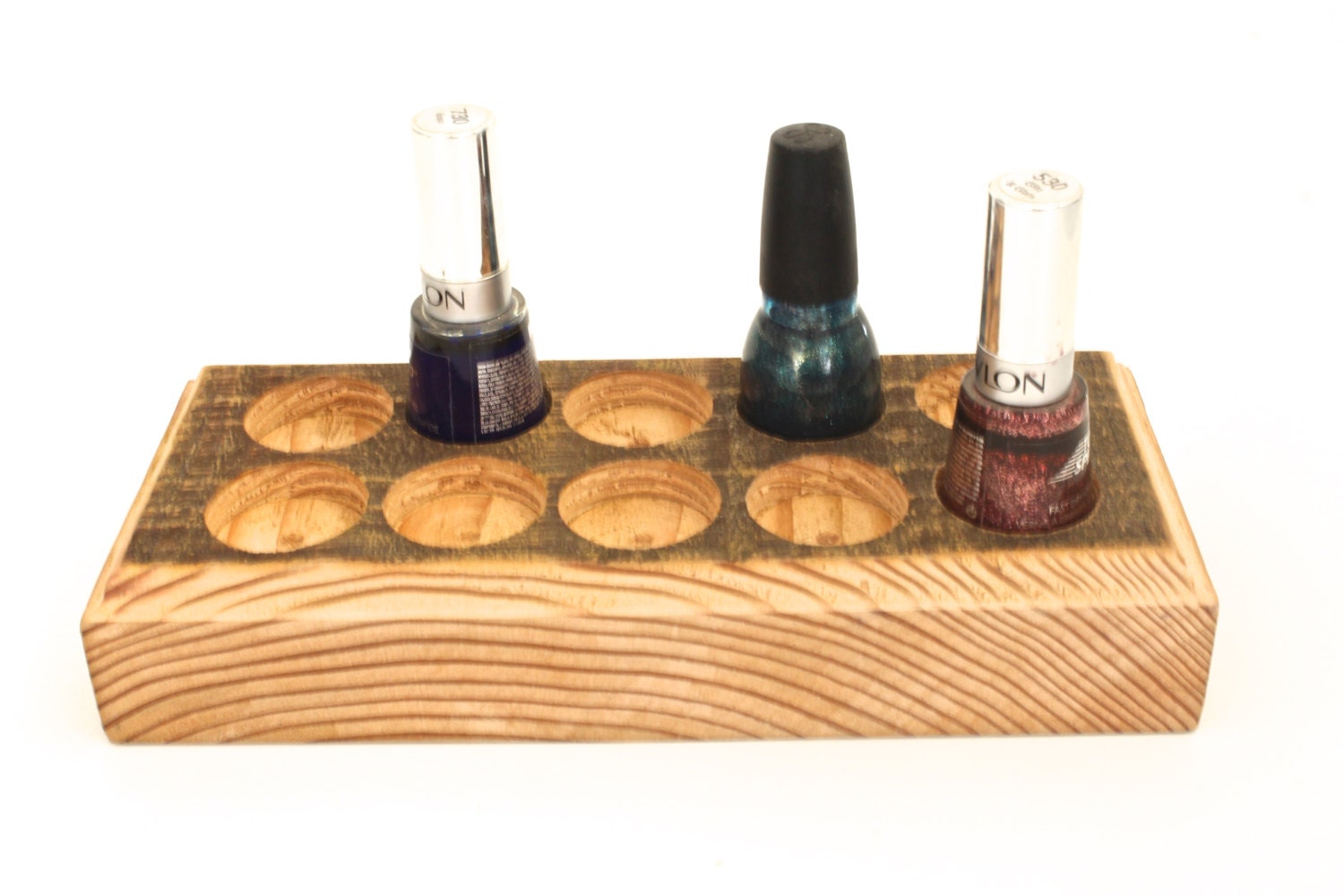 Nail Polish Rack Nail Polish Organizer by ArrayandDisplay on Etsy