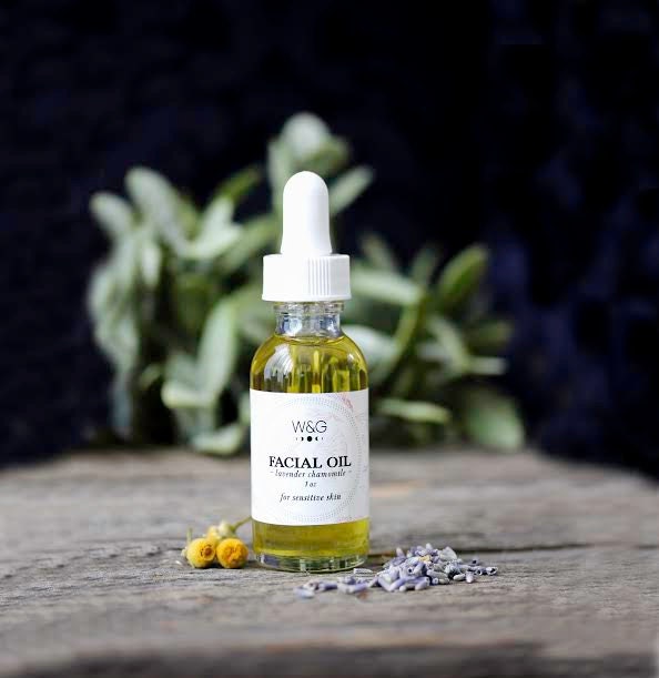 Face Oil Facial Oil Serum Natural Moisturizer by WinsomeGreen