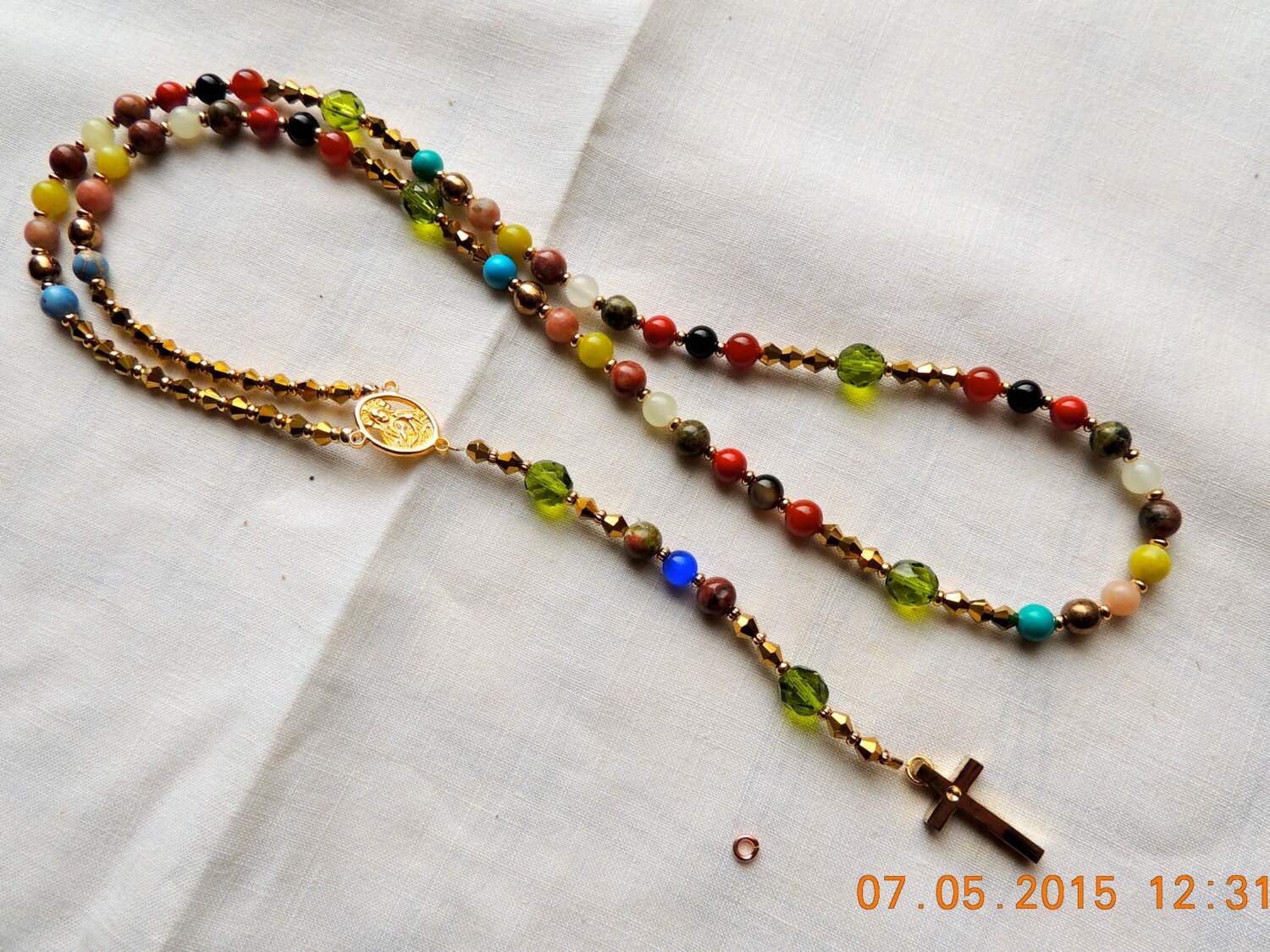 Catolic Rosary / Christian Prayer Beads Rosary / Necklace
