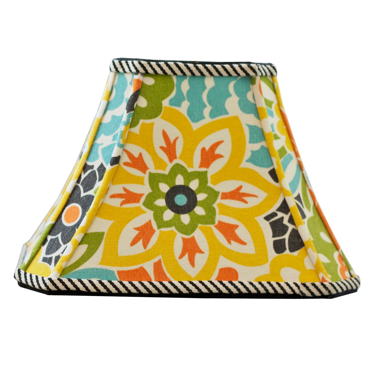 Flower Power Lamp Shade / Boho Lamp Shade Perfect for